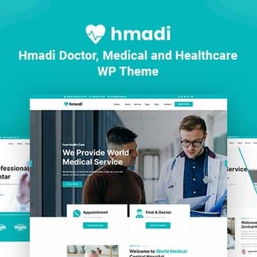 Health Medical WordPress Themes 123959