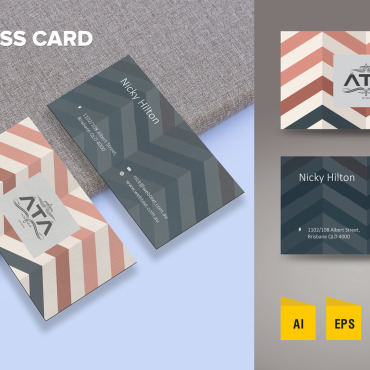 Business Card Corporate Identity 123974