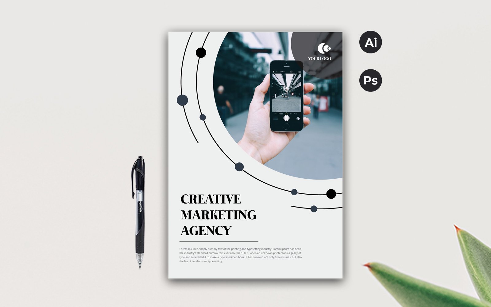 Stylish Flyer - Corporate Identity Template