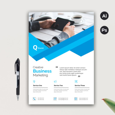 Flyer Business Corporate Identity 124057