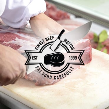 Beef Meat Logo Templates 124080
