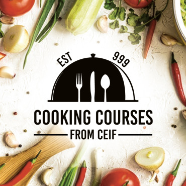 Course Food Logo Templates 124212
