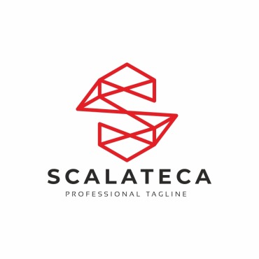 Useletterlinelineslogomazemediamodernprint Readyprofessional Logo Templates 124229