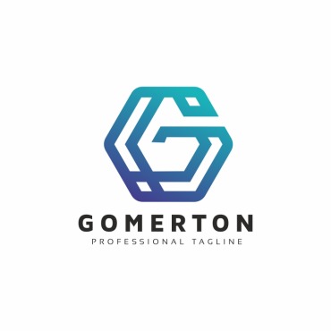 Logog Symbolhexagonletterletter Logo Templates 124298