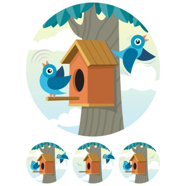 Bird Bluebird Illustrations Templates 124331