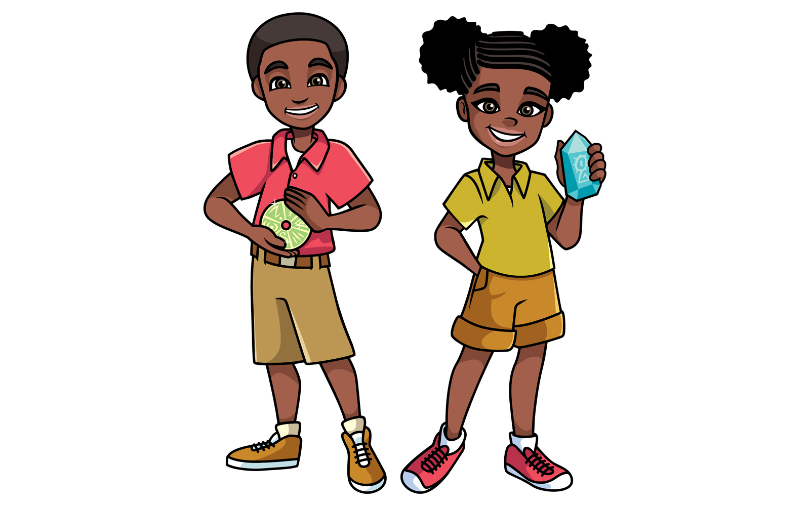 Adventure Kids Black - Illustration