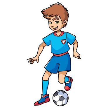 Football Player Illustrations Templates 124396