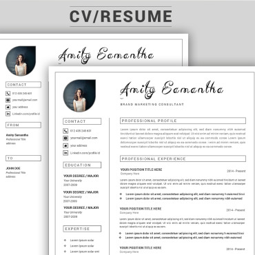 Black Resume Resume Templates 124496