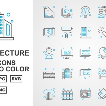 Led Barrier Icon Sets 124552