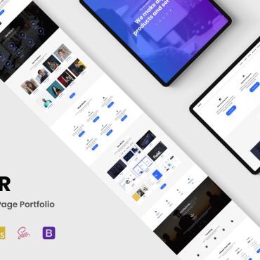 Bootstrap 4 Landing Page Templates 124752