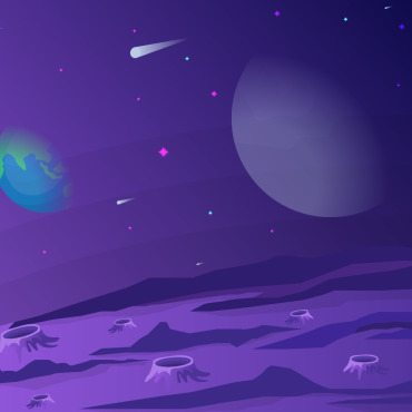 Surface Planet Illustrations Templates 124771