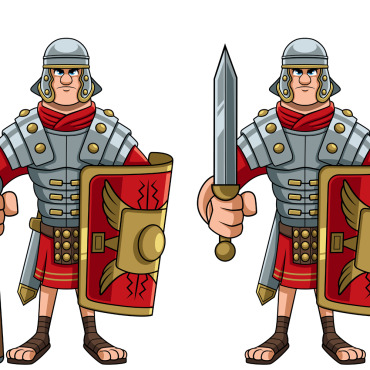 Legionary Warrior Illustrations Templates 124778