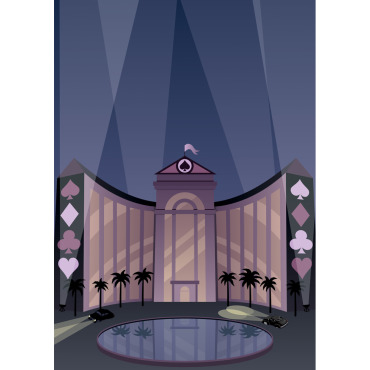 Casino Resort Illustrations Templates 124858