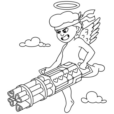 Angel Cherub Illustrations Templates 124880