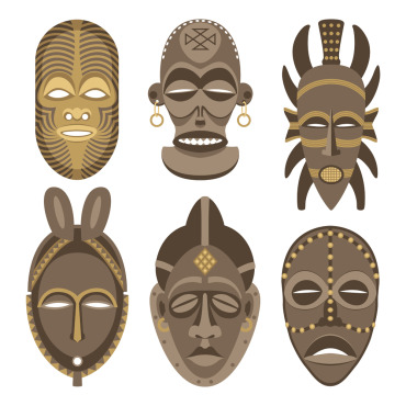 <a class=ContentLinkGreen href=/fr/kits_graphiques_templates_illustrations.html>Illustrations</a></font> african masque 124884