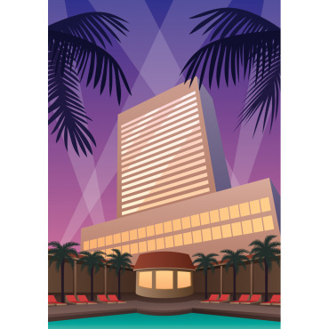 Casino Resort Illustrations Templates 124892