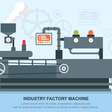 Factory Concept Illustrations Templates 124894