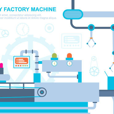 <a class=ContentLinkGreen href=/fr/kits_graphiques_templates_illustrations.html>Illustrations</a></font> usine concept 124904