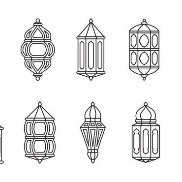 Islamic Arabic Vectors Templates 125024