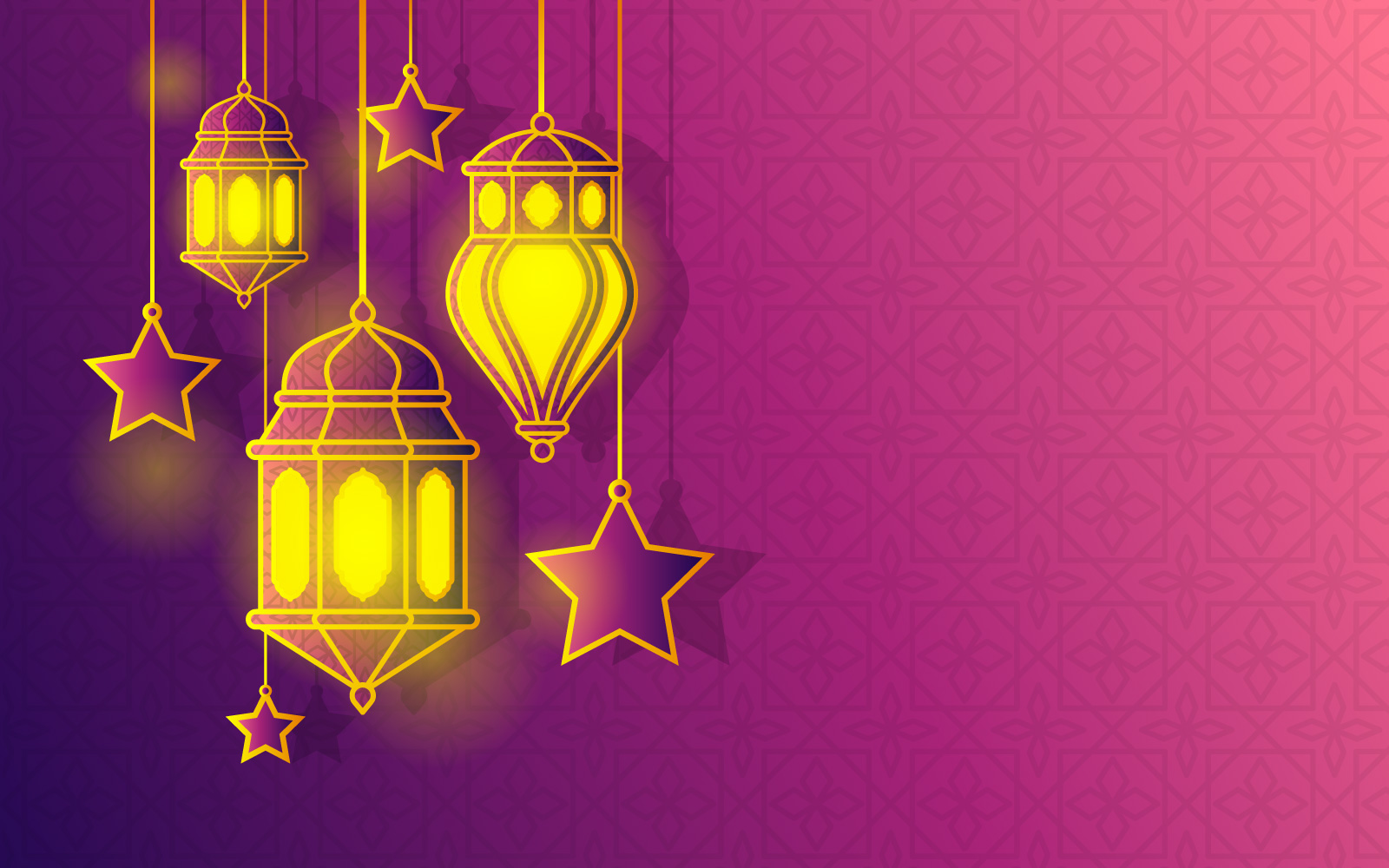 Decorative Lantern Collection Background