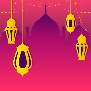 Islamic Lantern Backgrounds 125097