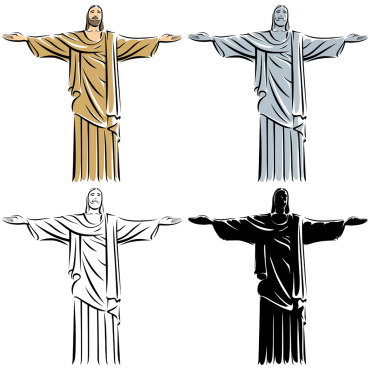 Christ Jesus Illustrations Templates 125111