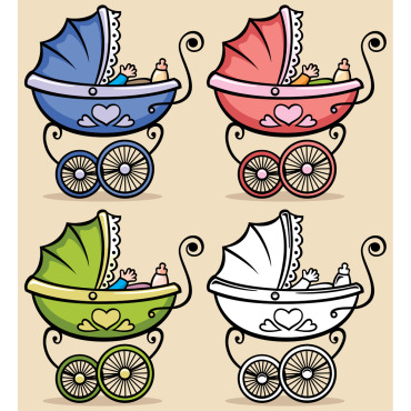 <a class=ContentLinkGreen href=/fr/kits_graphiques_templates_illustrations.html>Illustrations</a></font> Poussette bb 125240