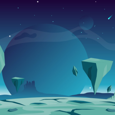 Surface Planet Illustrations Templates 125331