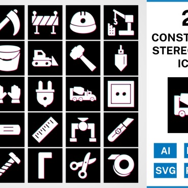 File Stereo Icon Sets 125437
