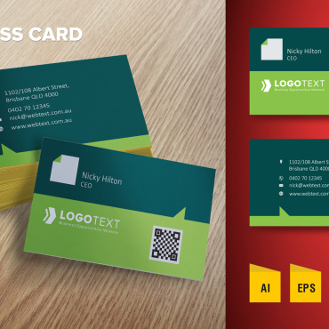 Business Card Corporate Identity 125627