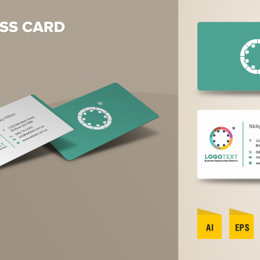 Business Card Corporate Identity 125628