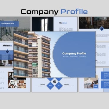Company Profile Google Slides 125648