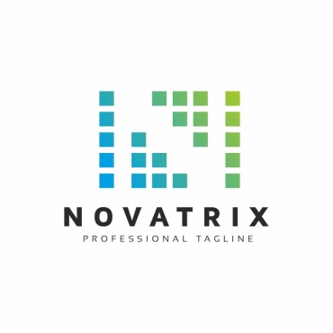 Nmedian Lettern Logo Templates 125671