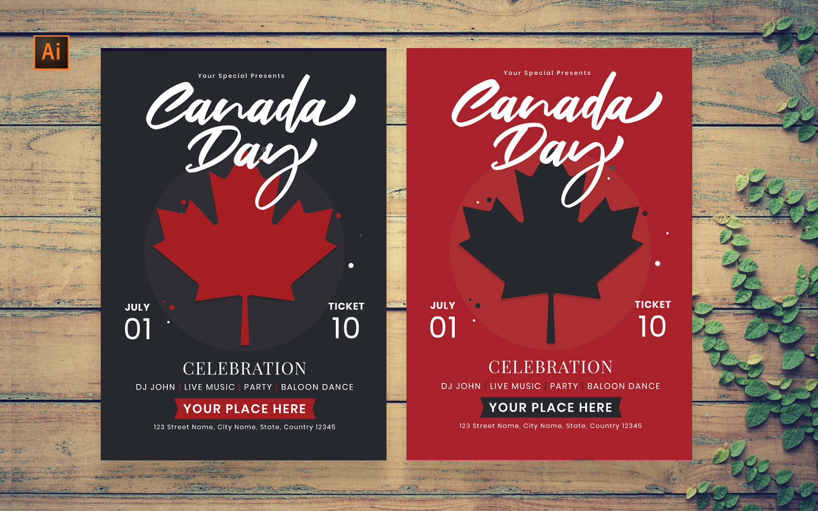 Canada Day - Corporate Identity Template