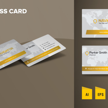 Business Card Corporate Identity 125744