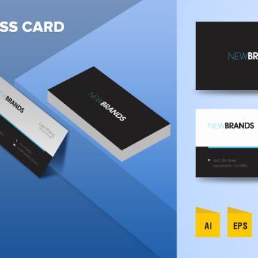 Business Card Corporate Identity 125757