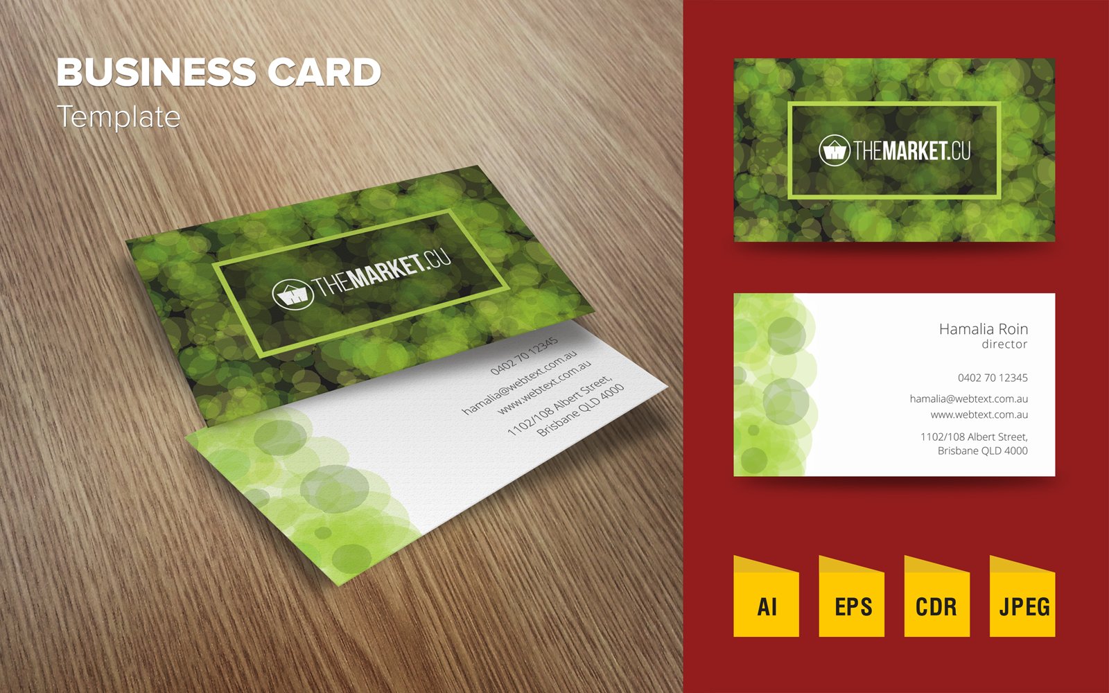 Modern Business Card - Corporate Identity Template