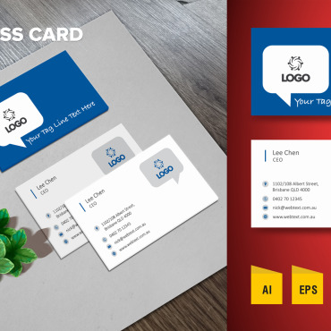 Business Card Corporate Identity 125768