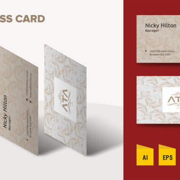 Business Card Corporate Identity 125776