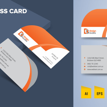 Business Card Corporate Identity 125779