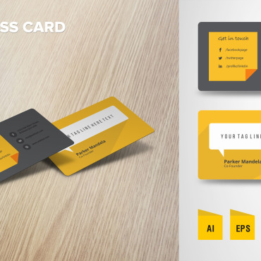 Business Card Corporate Identity 125782