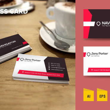 Business Card Corporate Identity 125784