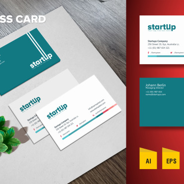 Business Card Corporate Identity 125788