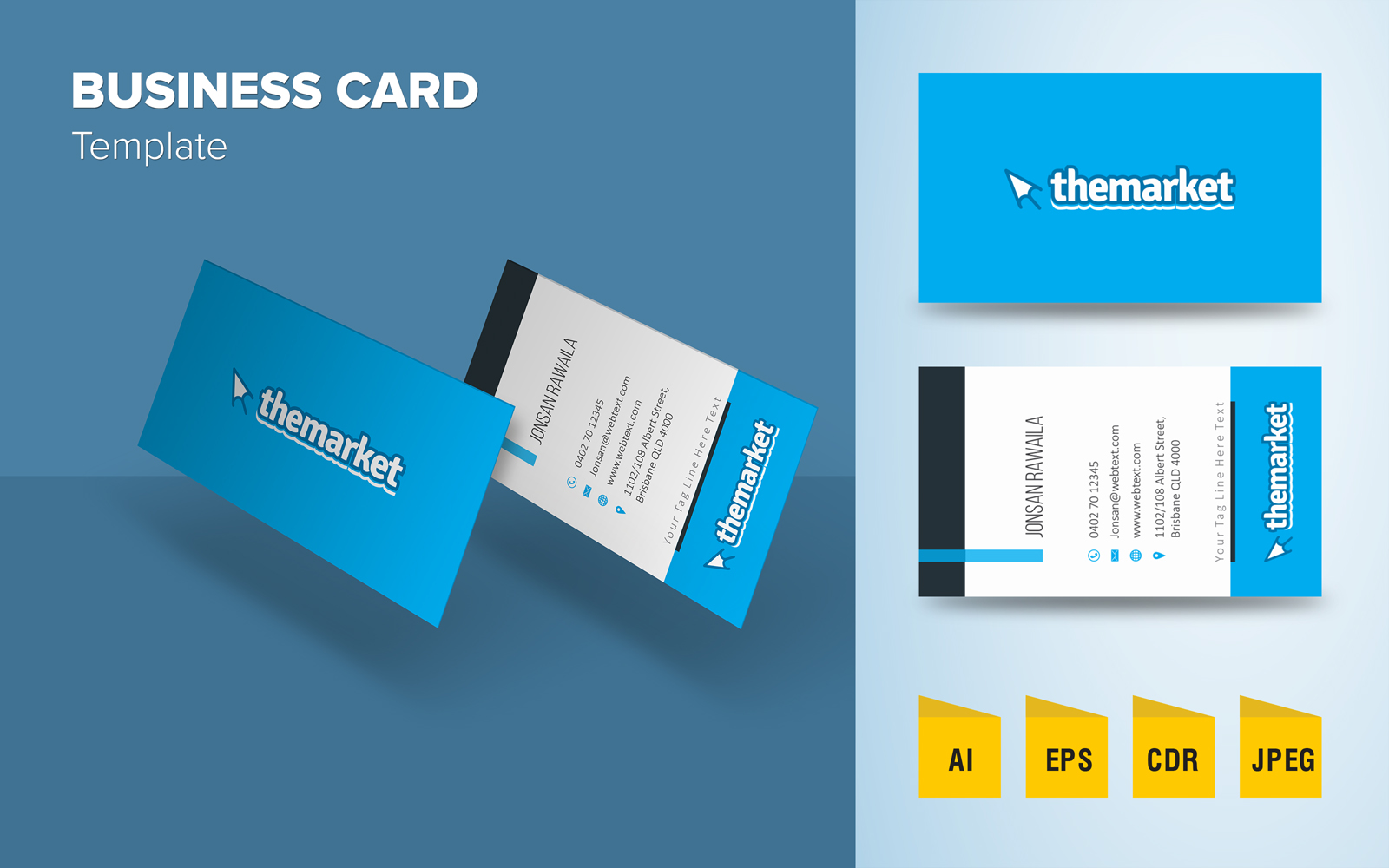 Modern Business Card - Corporate Identity Template