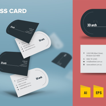 Business Card Corporate Identity 125801