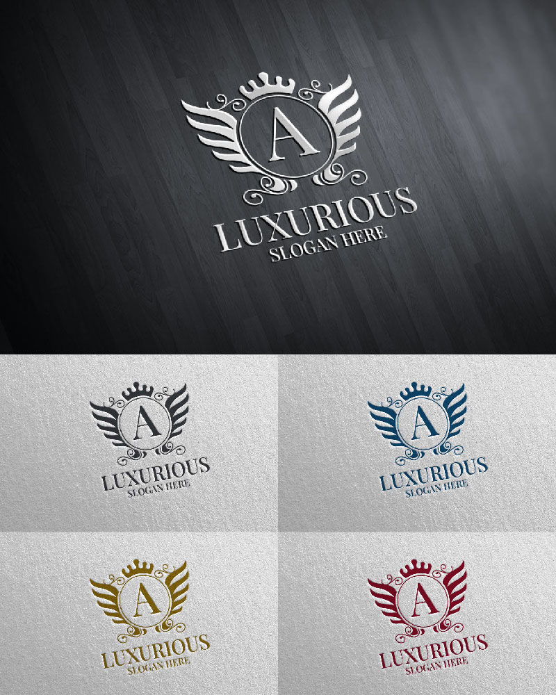 Luxurious Royal 12 Logo Template