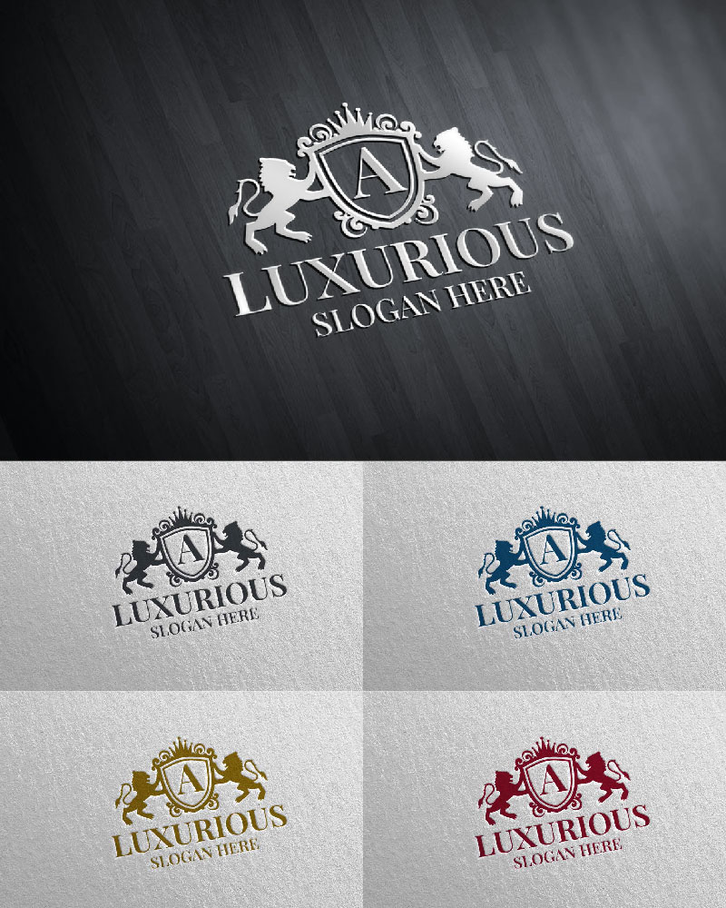 Luxurious Royal 17 Logo Template