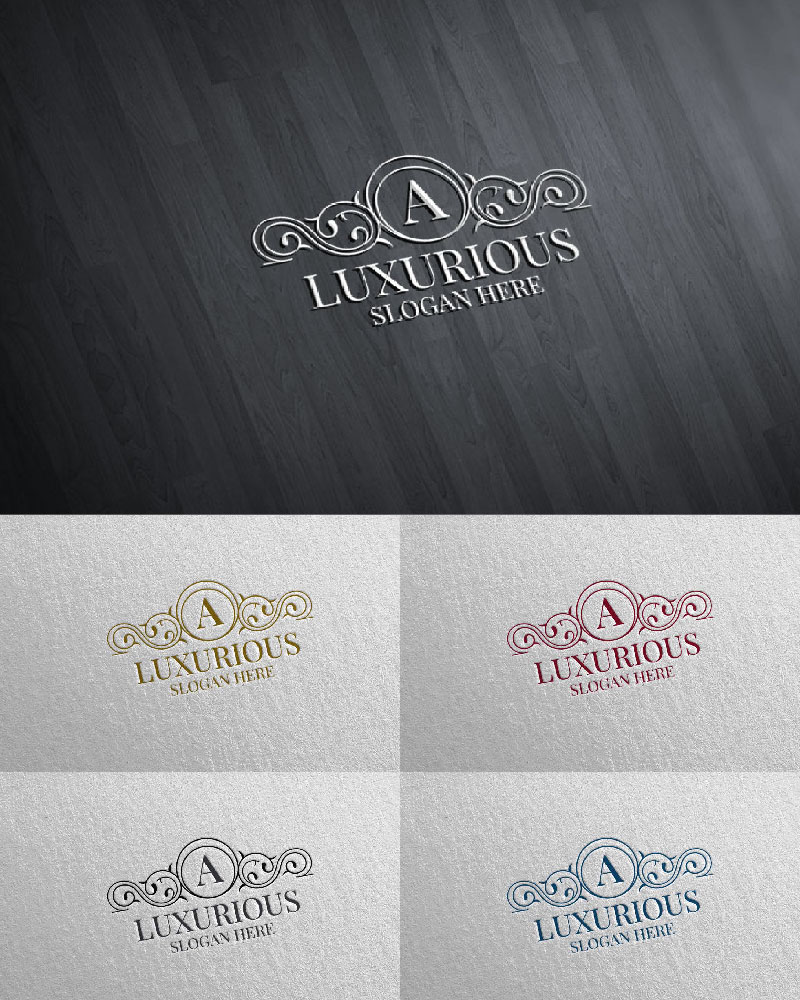 Luxurious Royal 3 Logo Template