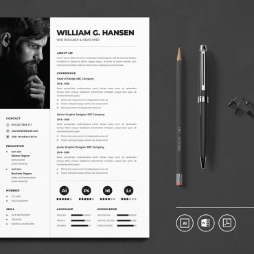 <a class=ContentLinkGreen href=/fr/kits_graphiques_templates_cv-modeles.html>CV Modles</a></font> cv minimalist 126200