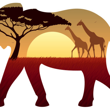 <a class=ContentLinkGreen href=/fr/kits_graphiques_templates_illustrations.html>Illustrations</a></font> african lphant 126258